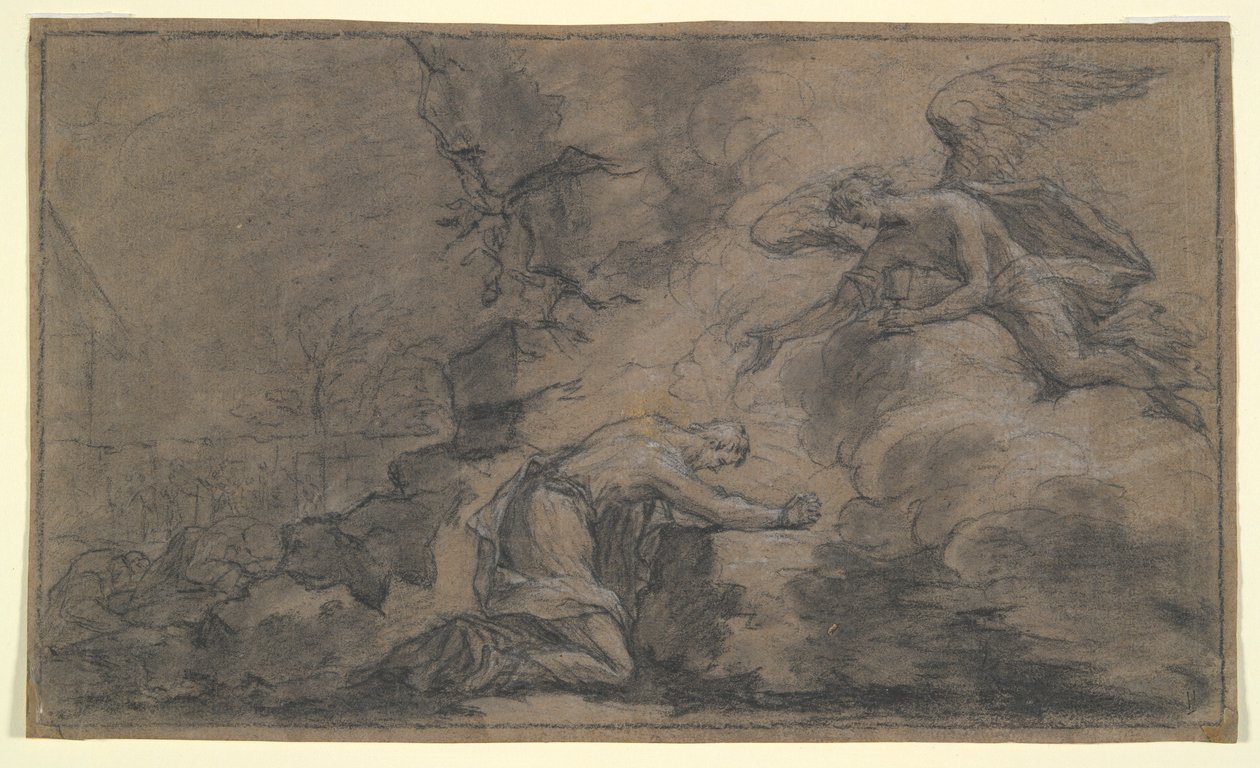 Christus im Garten Gethsemane von Louis Galloche