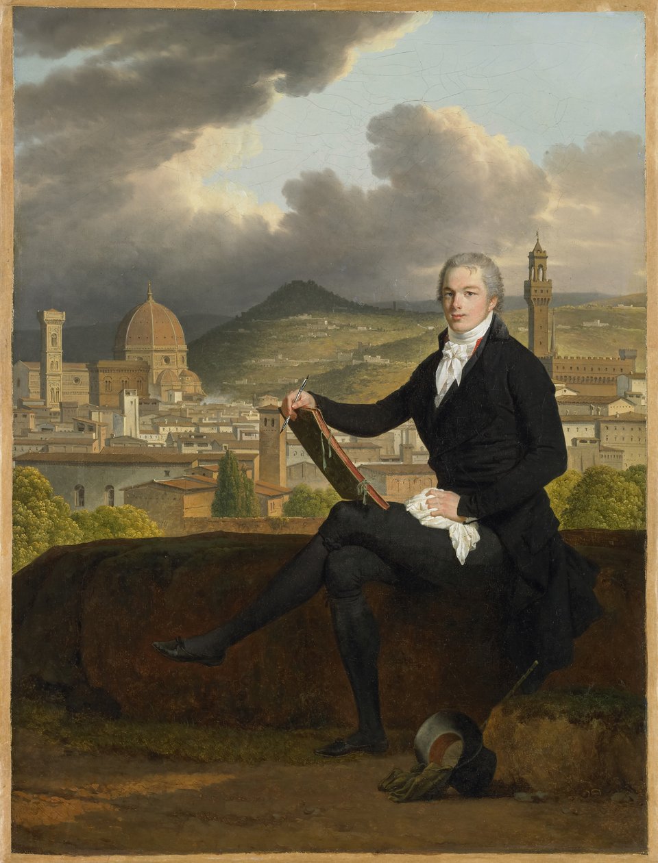 Porträt von Dr. Thomas Penrose, 1798 von Louis Gauffier