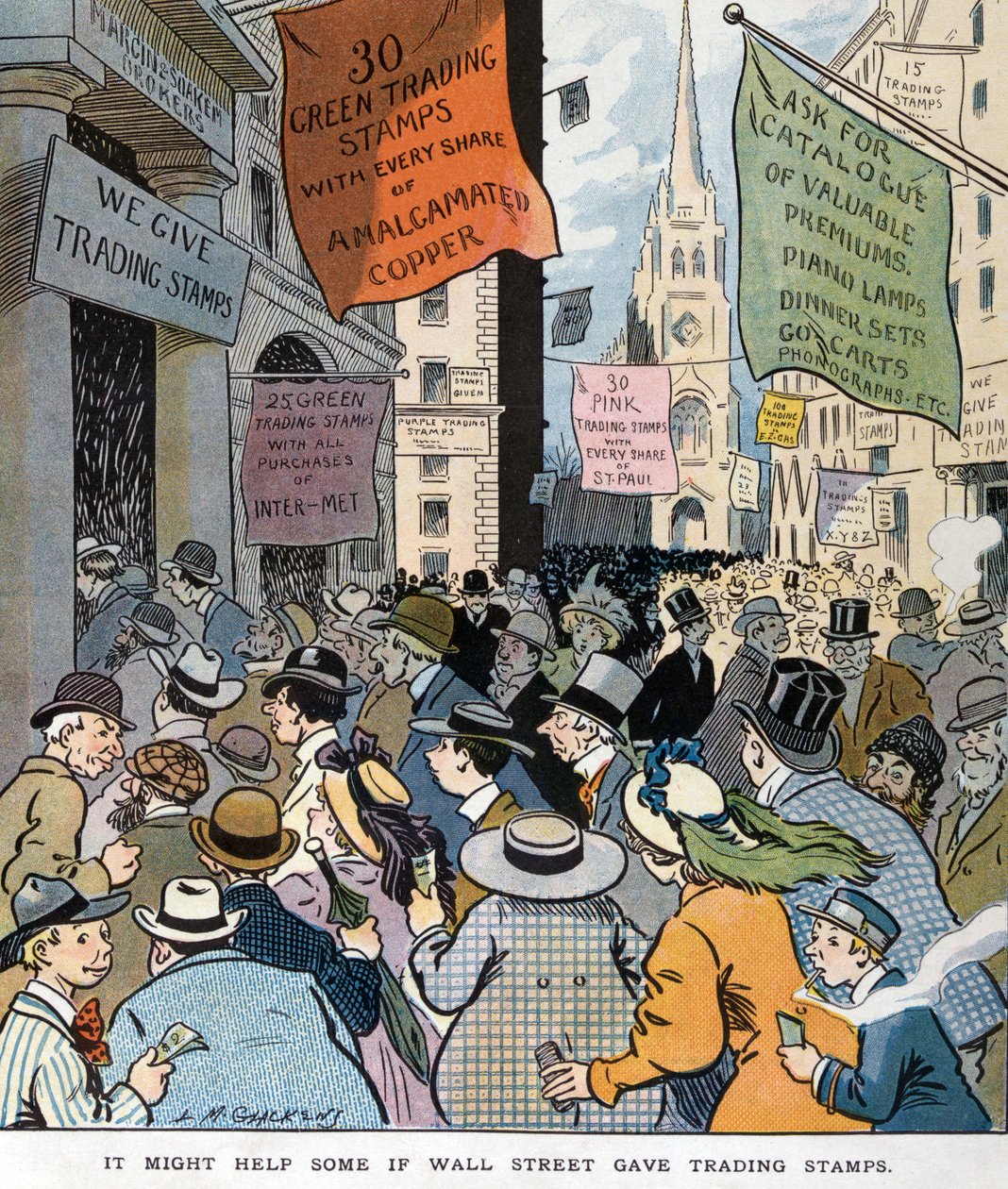 Vielleicht würde es helfen, wenn die Wall Street Handelsmarken ausgeben würde von Louis Glackens