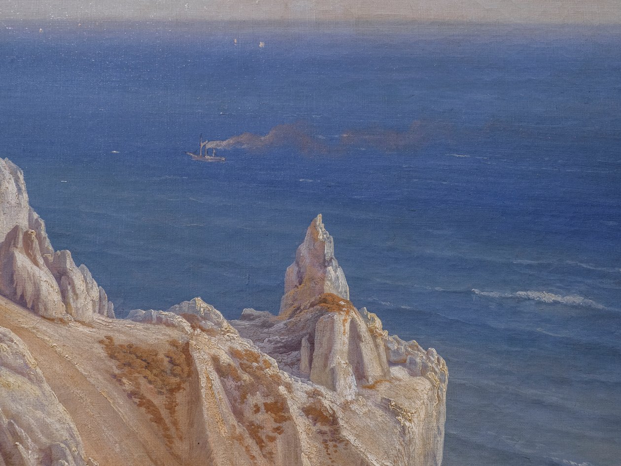 Die Klippen von Møns Klint von Louis Gurlitt