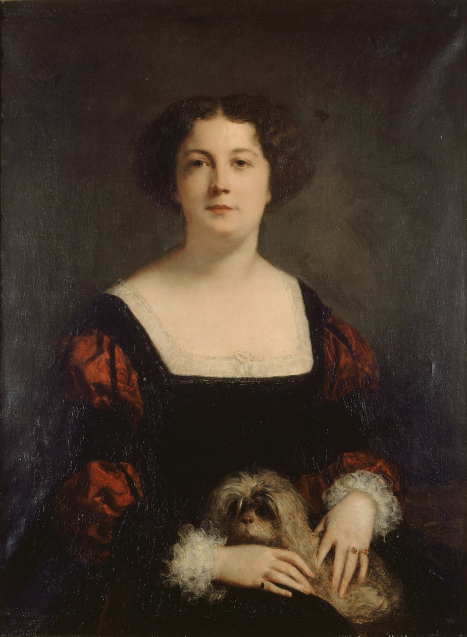 Porträt von Apollonie Sabatier von Louis Gustave Ricard