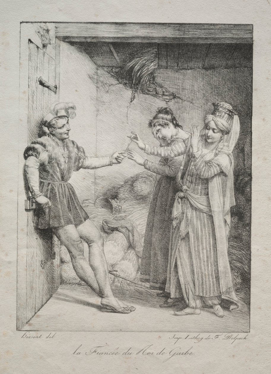 Die Braut des Königs von Garbe, 1800 von Louise Marie Jeanne Hersent