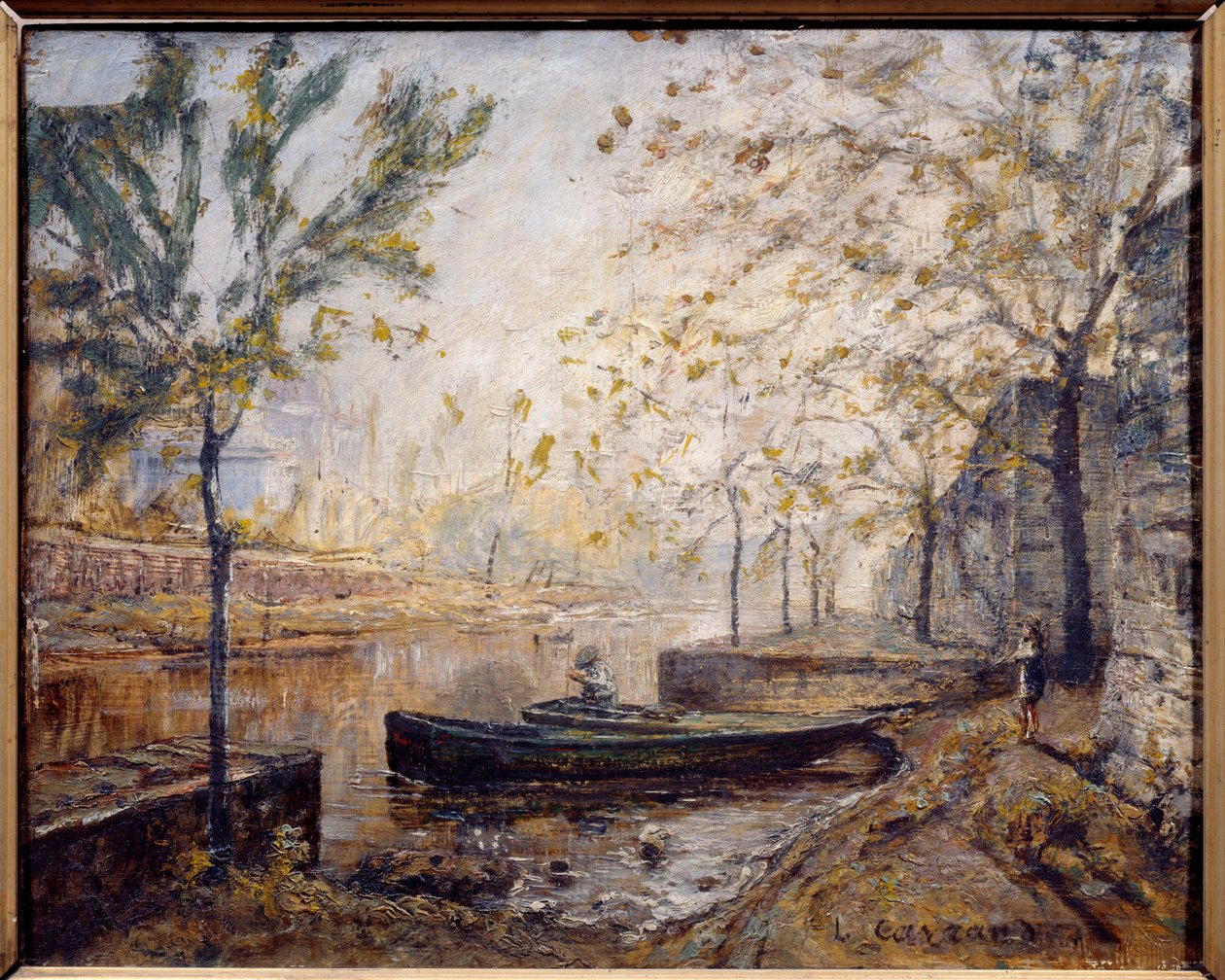 Am Flussufer von Louis Hilaire Carrand