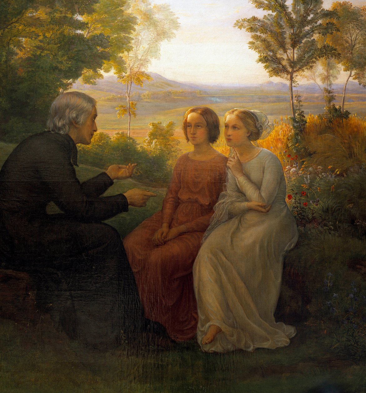 Das Gedicht der Seele; Das Weizenkorn von Louis Janmot
