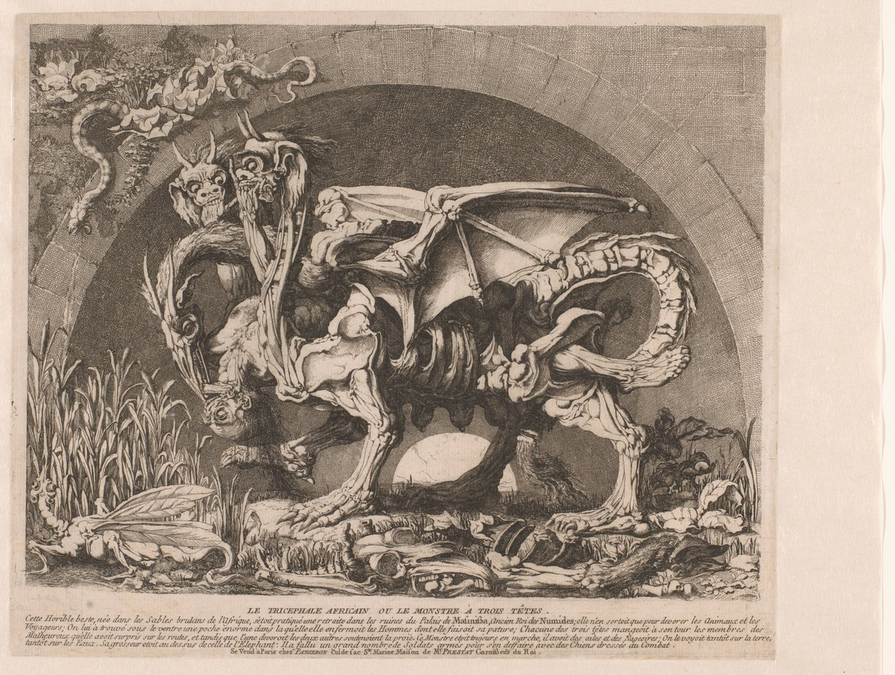 Die Chimäre von Monsieur Deprez von Louis Jean Desprez