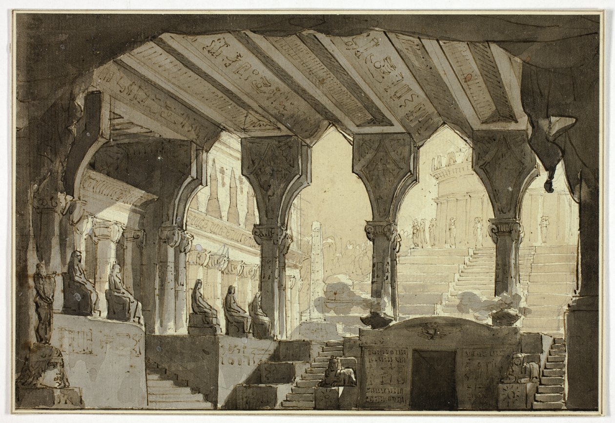 Bühnenbild von Louis Jean Desprez