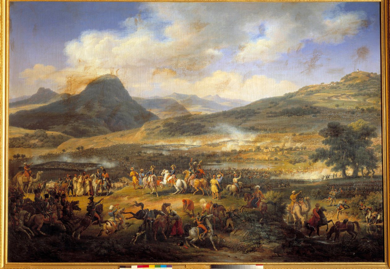 Kampagne (Expedition) von Ägypten (1798-1801): Schlacht am Berg Thabor, 16. April von Louis Lejeune