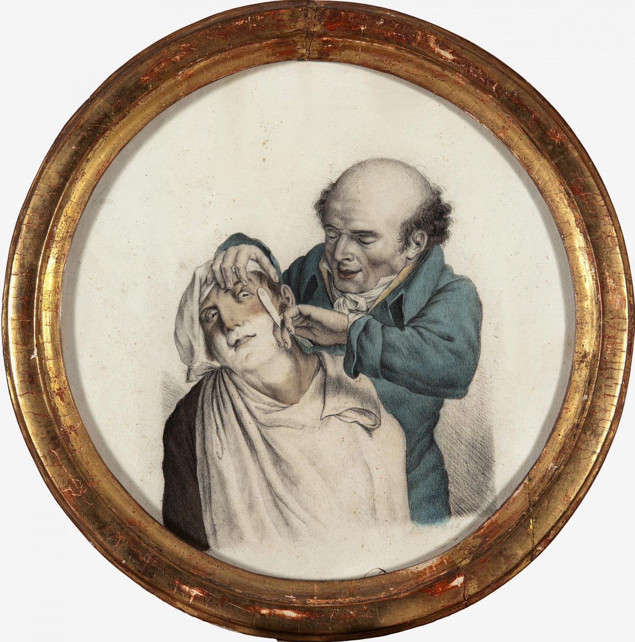 Geschickter Barbier, 1823 von Louis Leopold Boilly