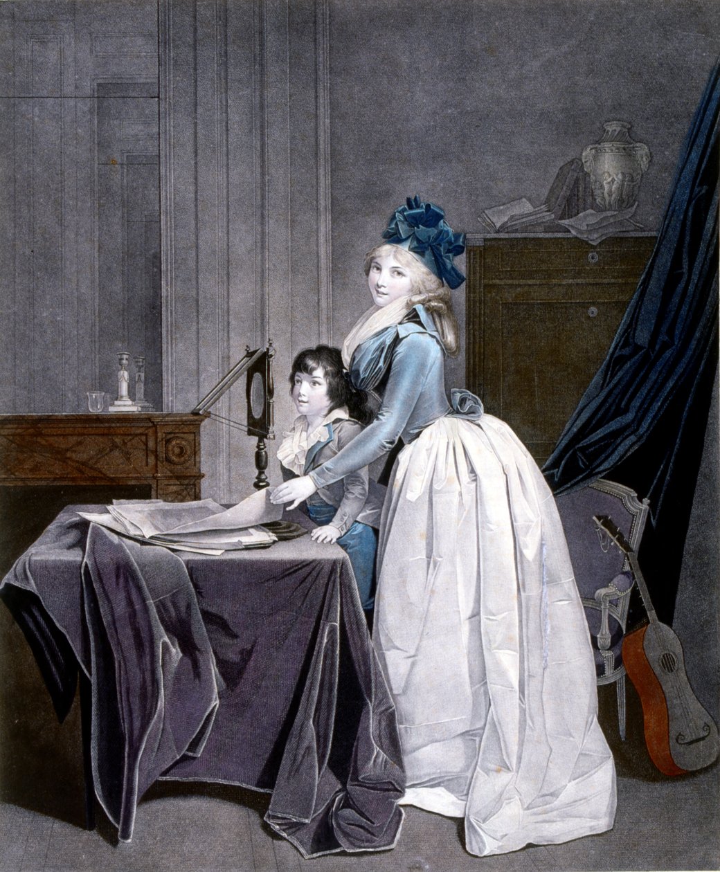 Die optische Täuschung. 1794. von Louis Leopold Boilly (1761-1845). L