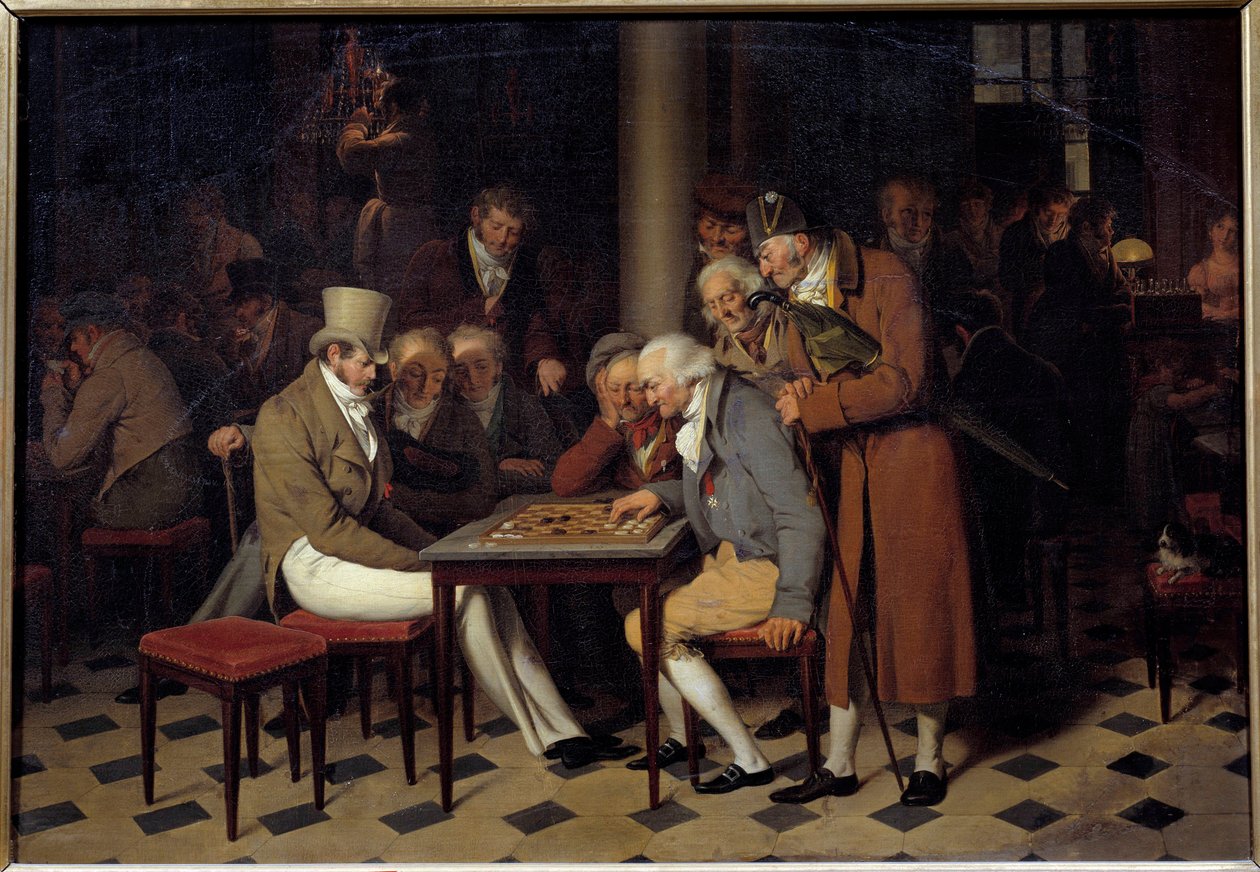 Das Innere eines Cafés, genannt die Damenparty im Café Lamblin im Palais Royal in Paris von Louis Leopold Boilly
