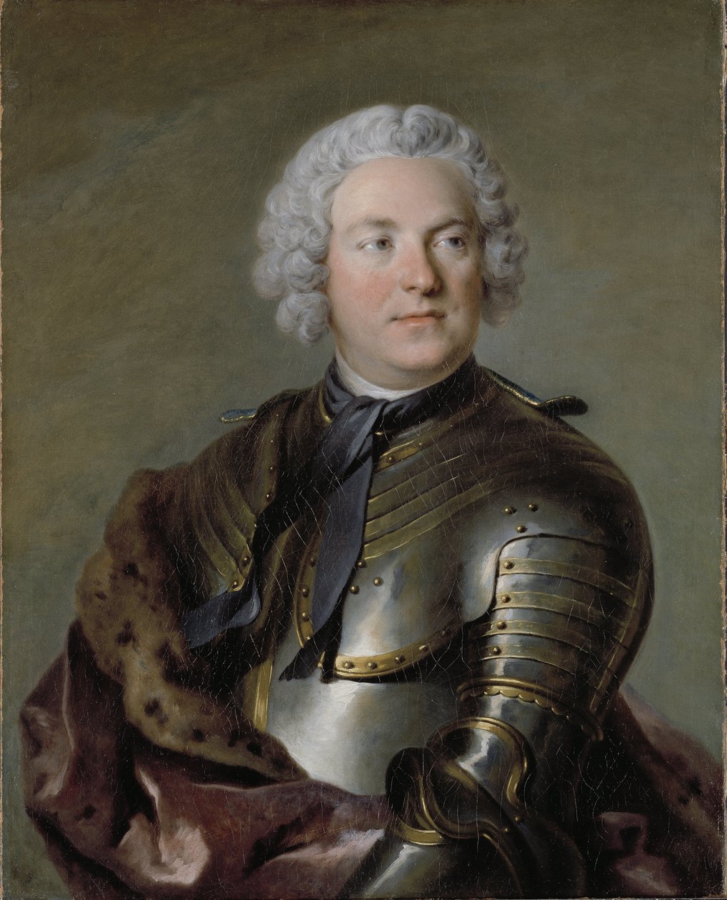 Porträt von Carl Gustaf Tessin von Louis Tocqué