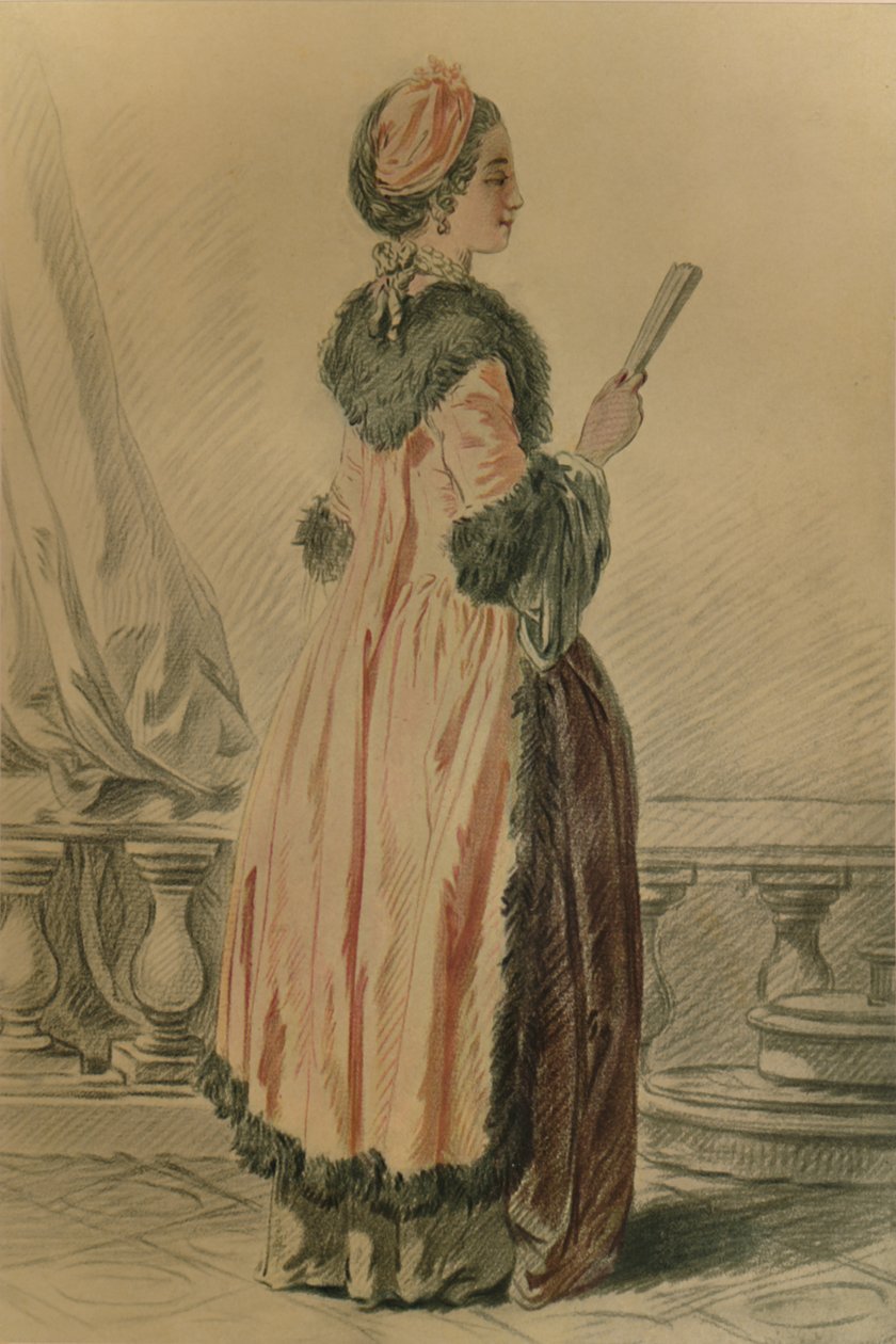 Russische Zofe, ca. 1765-1790, 1913 von Louis Marin Bonnet