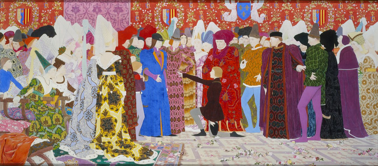 Ihr Appell an den Dauphin, aus der Jeanne d