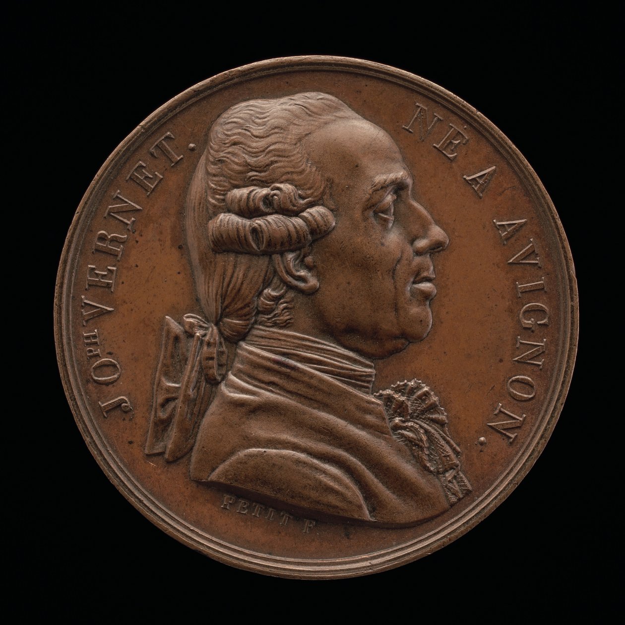 Claude-Joseph Vernet, 1714-1789 [Vorderseite], 1826 von Louis Michel Petit