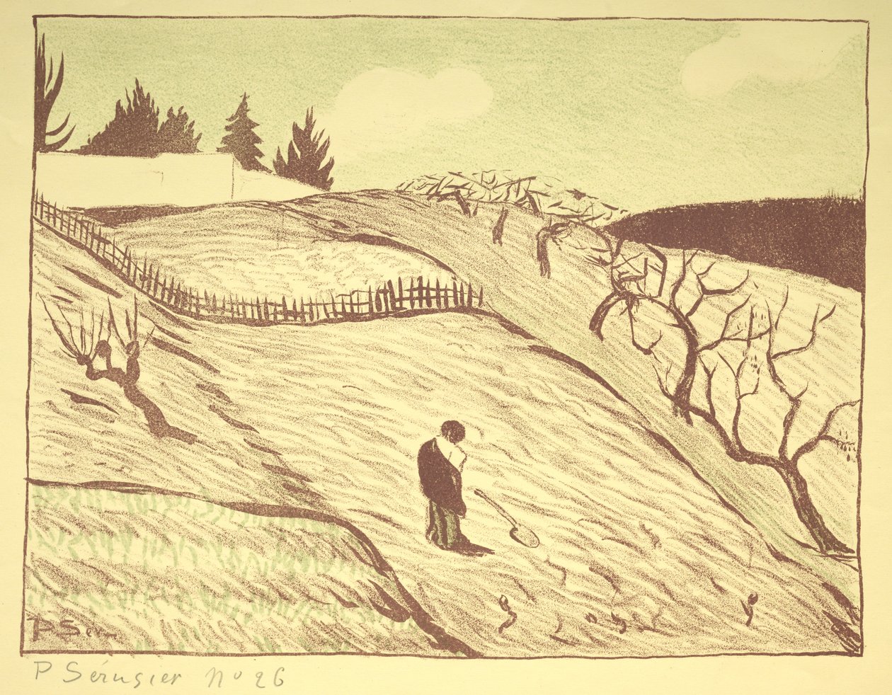 Landschaft, 1893 von Louis Paul Henri Sérusier