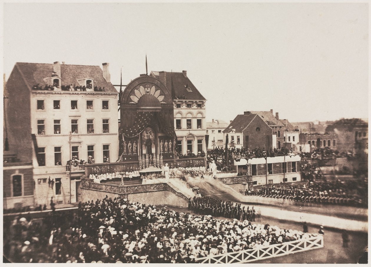 Ohne Titel (Dankeszeremonie) von Louis Pierre Theophile Dubois de Nehaut