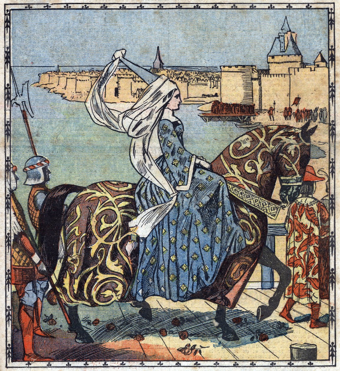 Anne, Herzogin der Bretagne (Anne von Bretagne) von Louis Roger