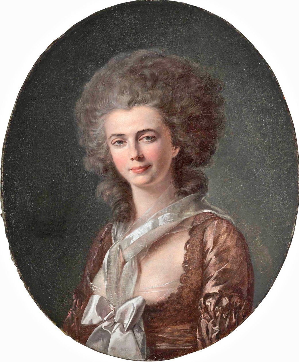 Luis-Roland Trinquesse Porträt einer Dame, Brustbild 1780 von Louis Rolland Trinquesse