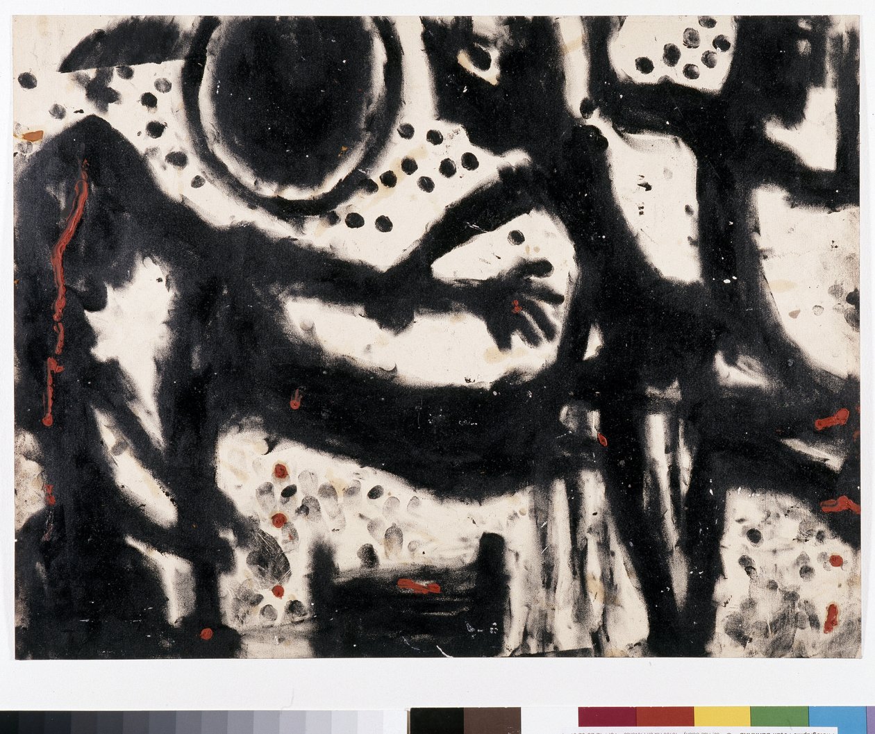 Die tödliche Prellung, 1939 von Louis Soutter