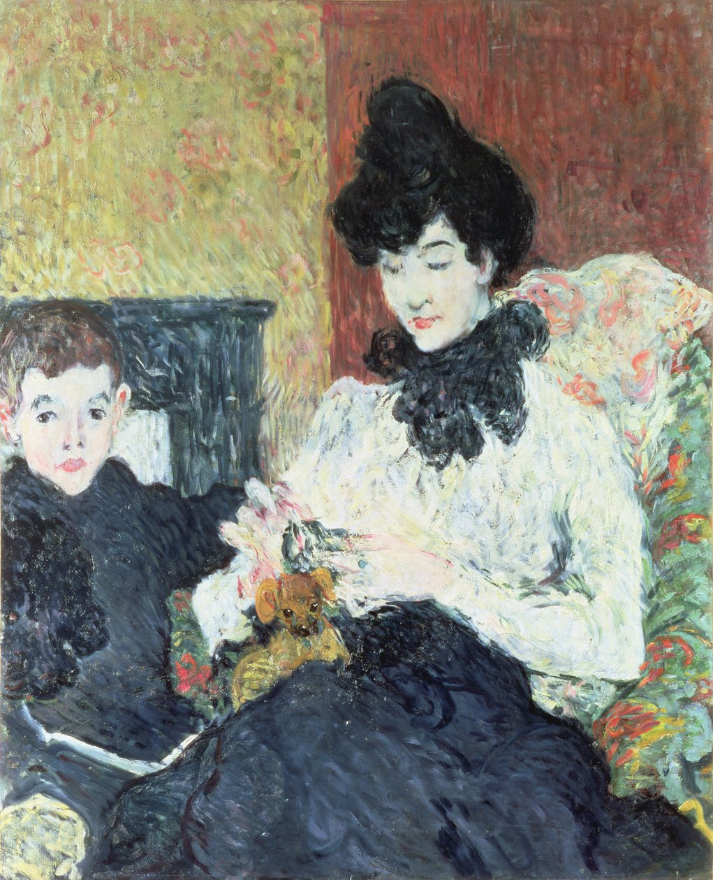Madame Doubrere und ihr Sohn von Louis Valtat
