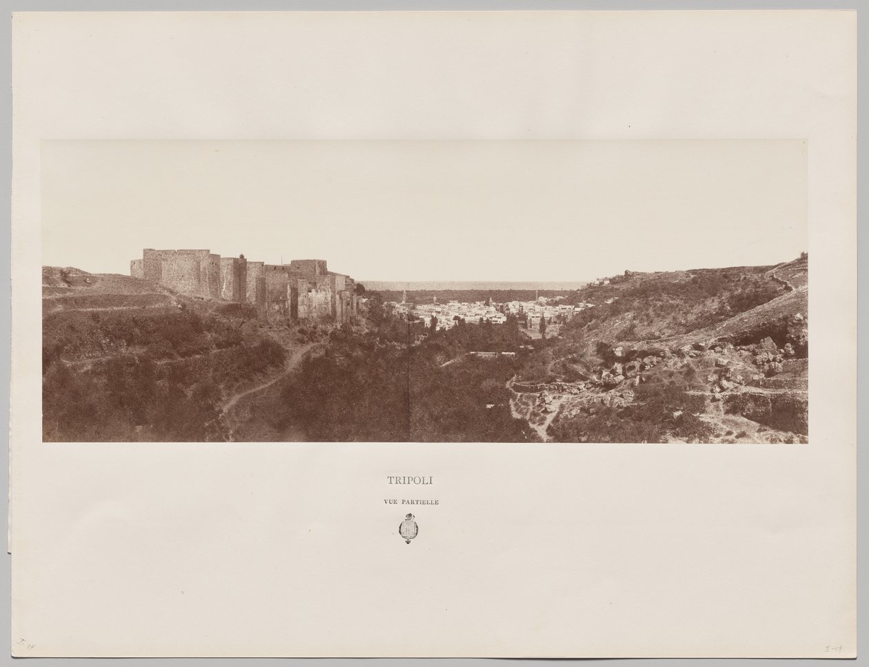 Tripolis, Teilansicht von Louis de Clercq