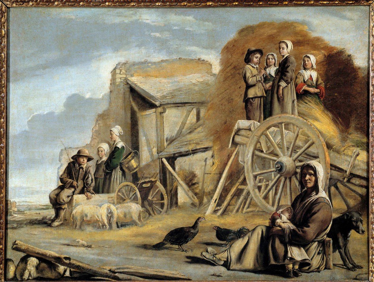 Der Wagen oder die Rückkehr des Heus von Louis le Nain