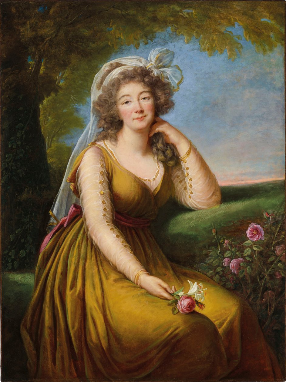 Jeanne Bécu, Gräfin Du Barry 1743-1793 von Elisabeth Louise Vigee Lebrun