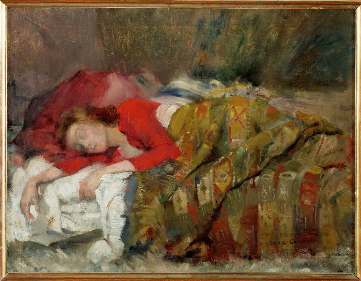 Für meine Lotty von Lovis (1858-1925) Corinth