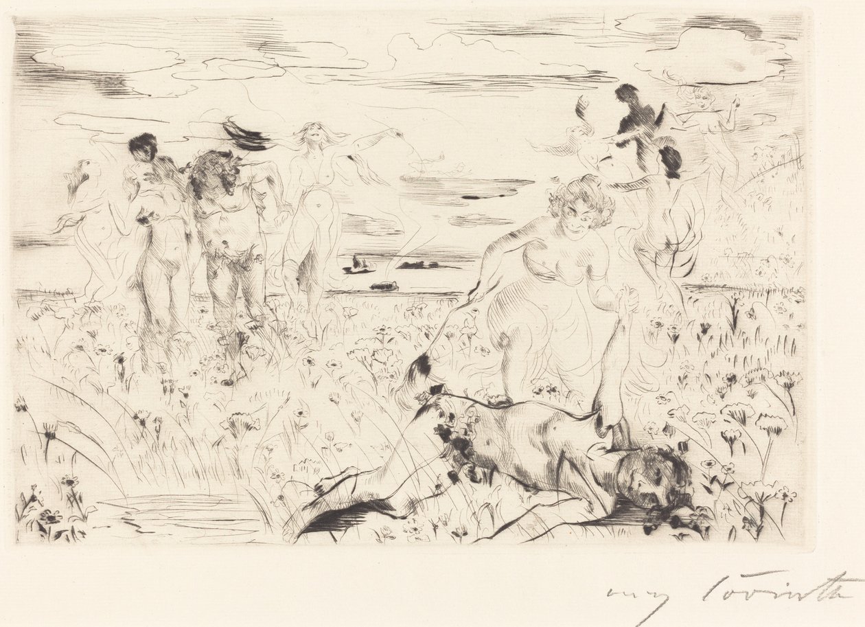 Bacchanal, 1914 von Lovis Corinth