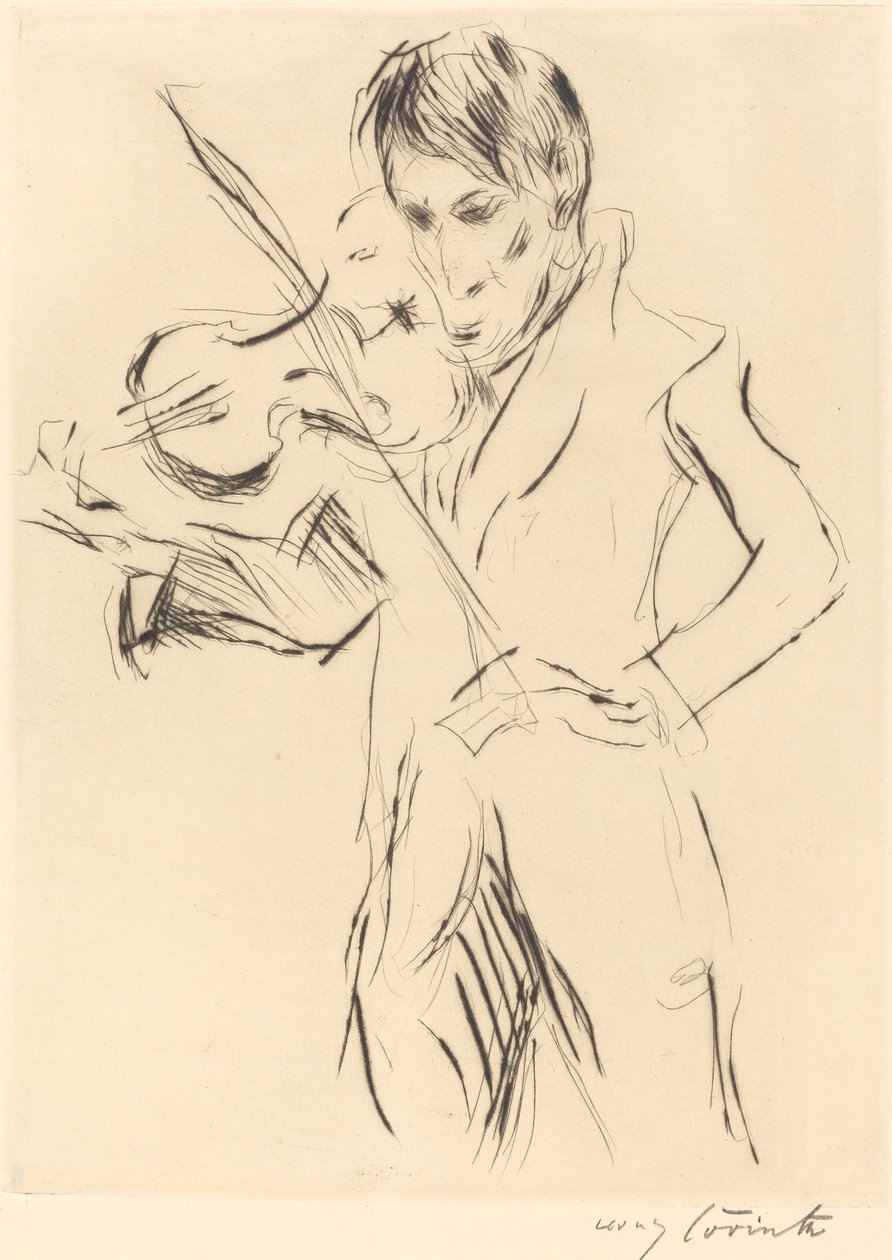 Bildnis Andreas Weissgaerber, 1919 von Lovis Corinth