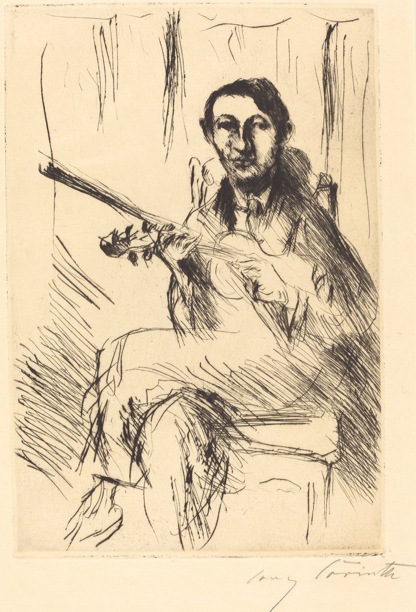 Porträt von Andreas Weissgaerber von Lovis Corinth