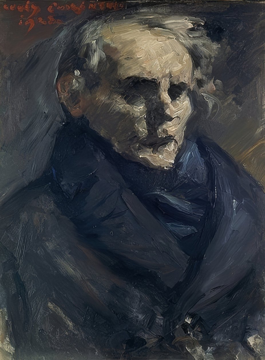 Bildnis des Malers Bernt Grönvold von Lovis Corinth