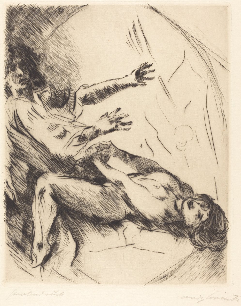 Joseph und Potiphars Weib, 1914 von Lovis Corinth