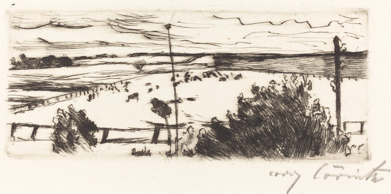 Küste Seelandschaft, 1916 von Lovis Corinth