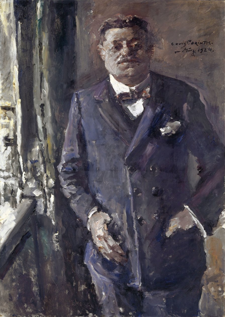 Porträt von Friedrich Ebert, Präsident des Deutschen Reiches von Lovis Corinth