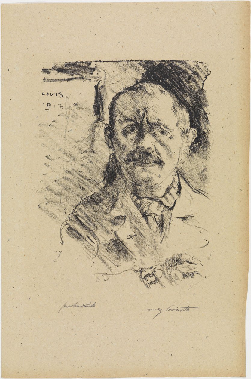 Selbstbildnis von Lovis Corinth