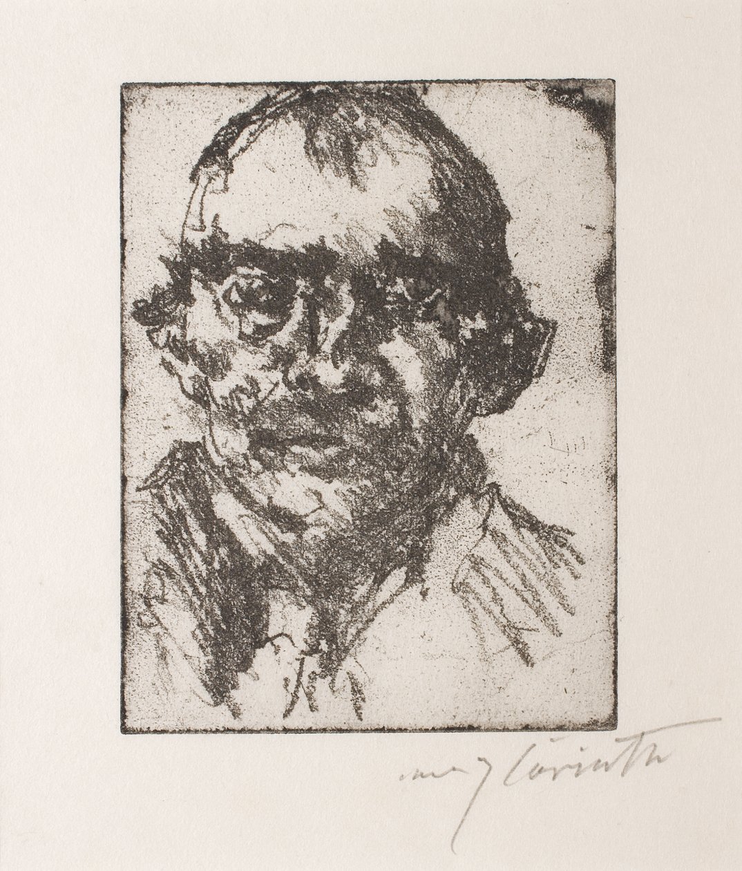 Selbstporträt von Lovis Corinth