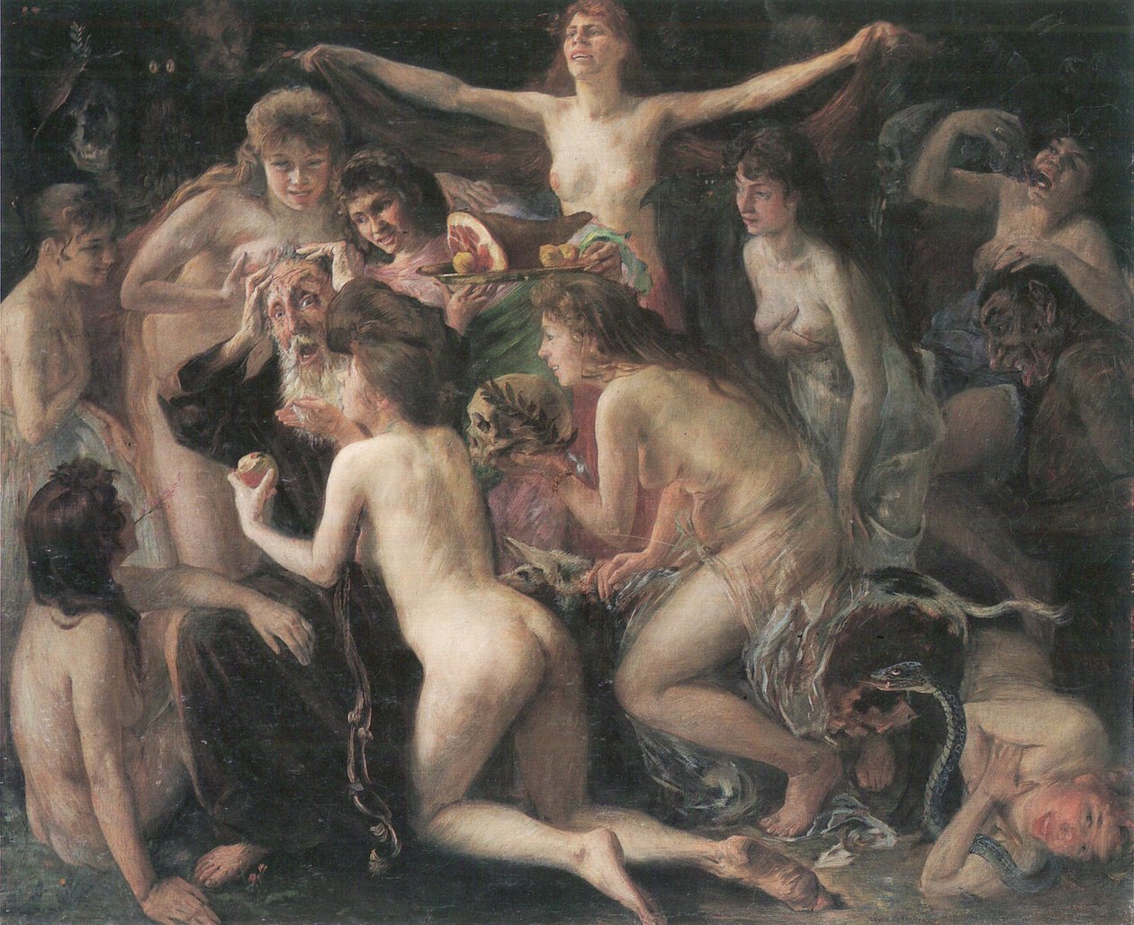 Die Versuchung des heiligen Antonius von Lovis Corinth