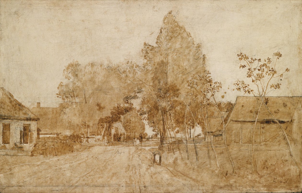 Feldweg von László Paál