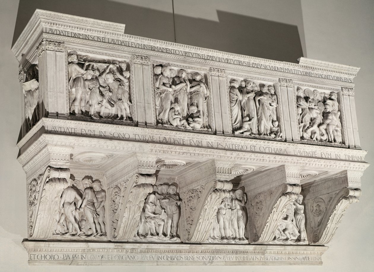 Cantoria, ca. 1431-38 von Luca Della Robbia