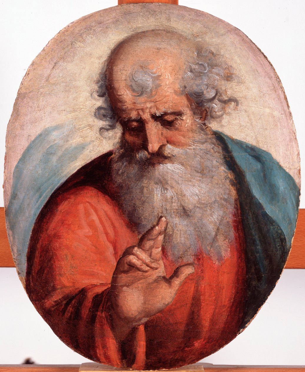 Darstellung des Heiligen Vaters (Der ewige Vater). Gemälde von Luca Cambiaso (1527-1585) von Luca Cambiaso