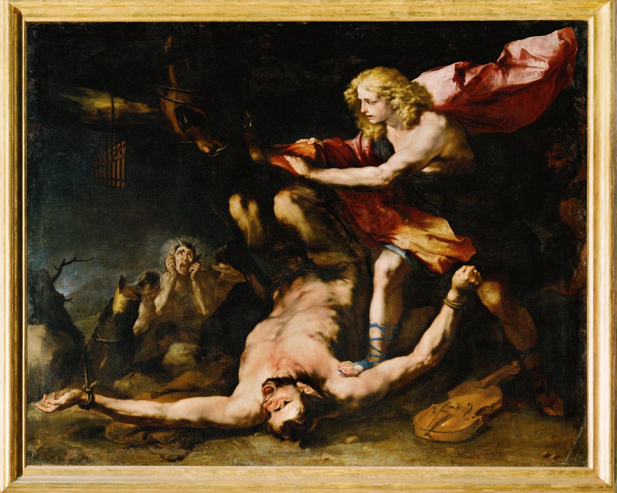 Apollo und Marsyas von Luca Giordano