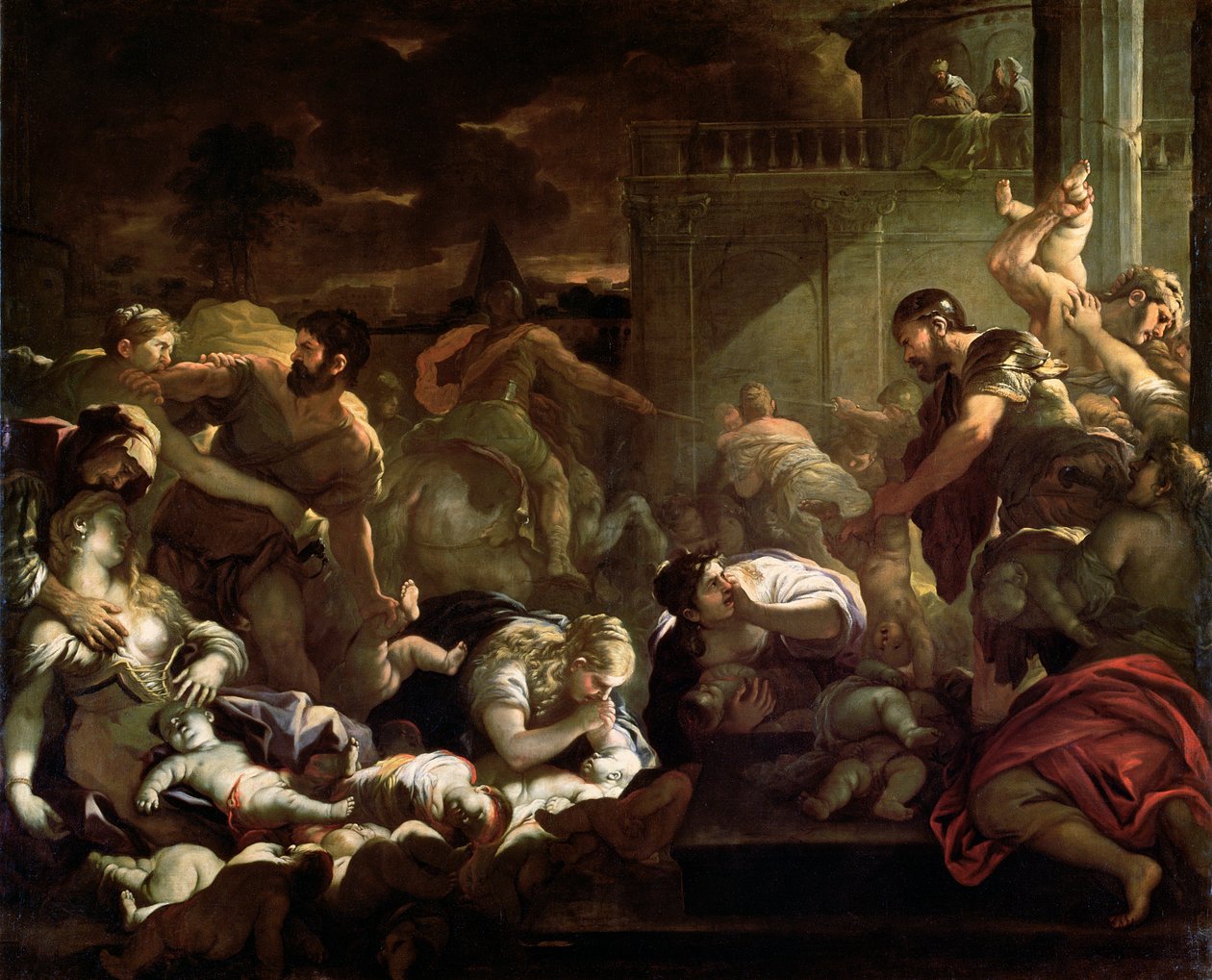 Massaker der Unschuldigen von Luca Giordano
