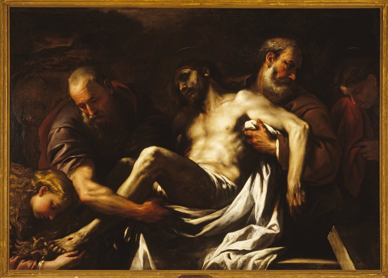 Die Grablegung Christi von Luca Giordano