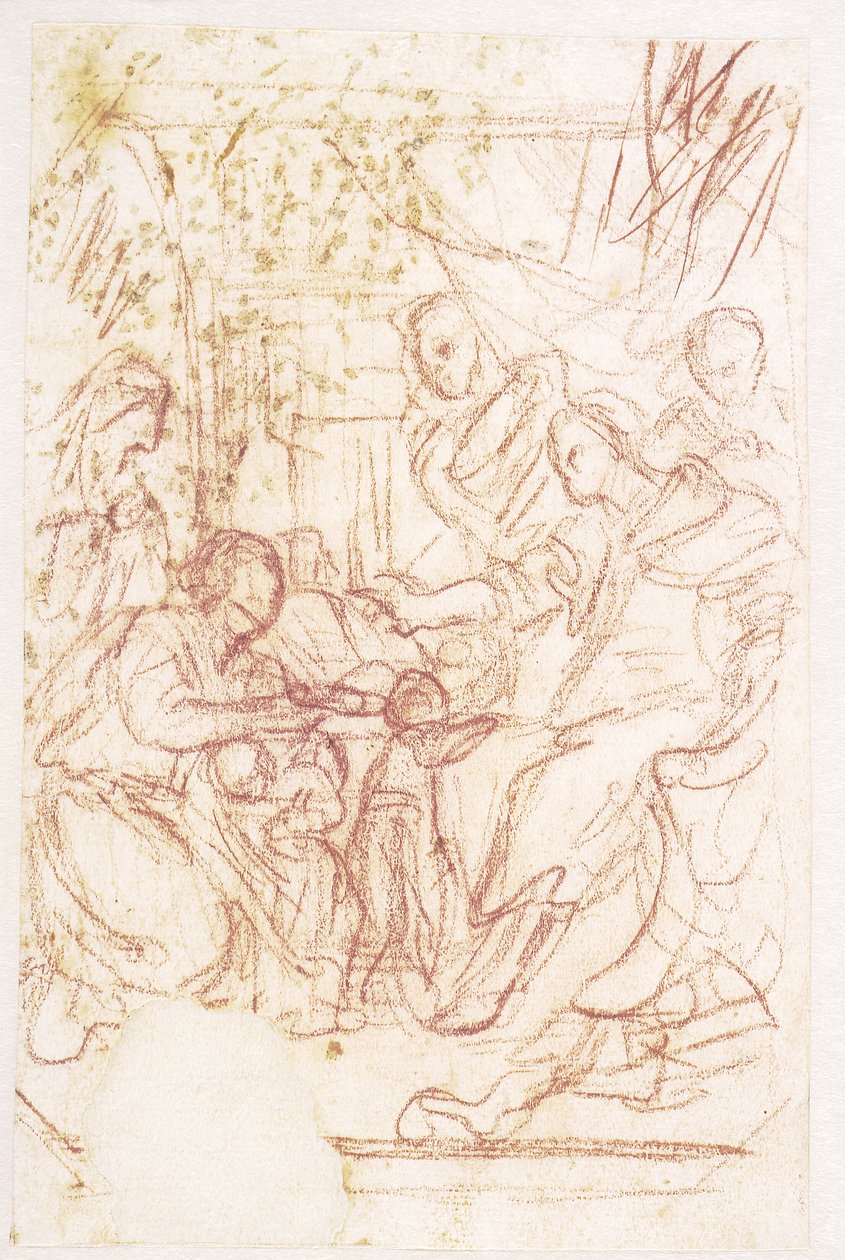 Volumnia und Veturia vor Coriolanus von Luca Giordano