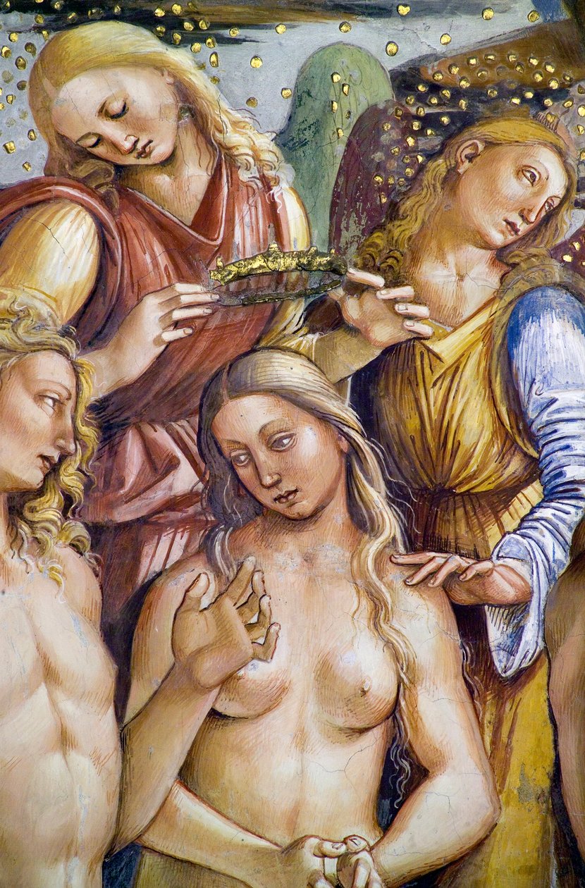 Erwählte, aus dem Freskozyklus Jüngstes Gericht von Luca Signorelli