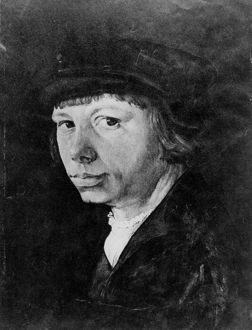 Selbstporträt von Lucas van Leyden