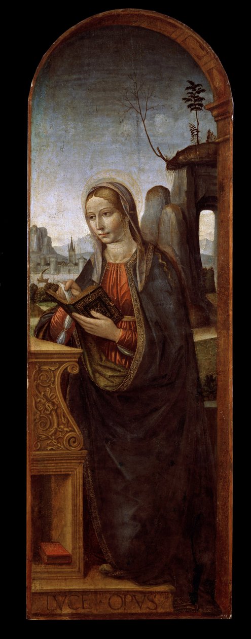 Die Verkündigung der Jungfrau Maria von Lucas Baudo