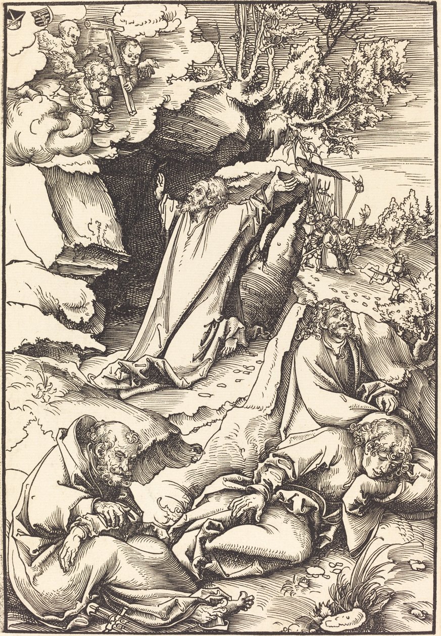 Christus am Ölberg von Lucas Cranach the Elder