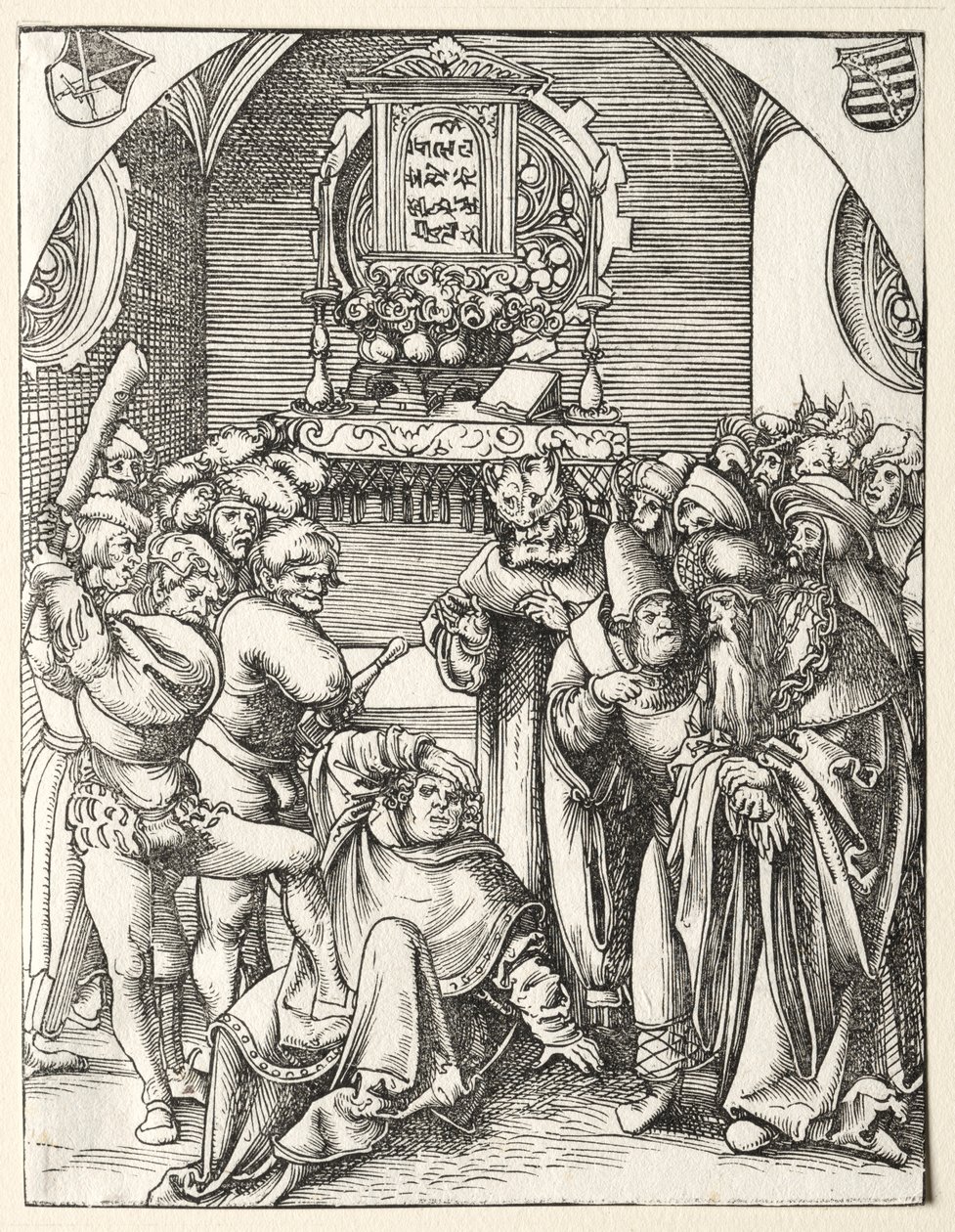 Martyrium des Hl. Judas Thaddäus von Lucas Cranach the Elder